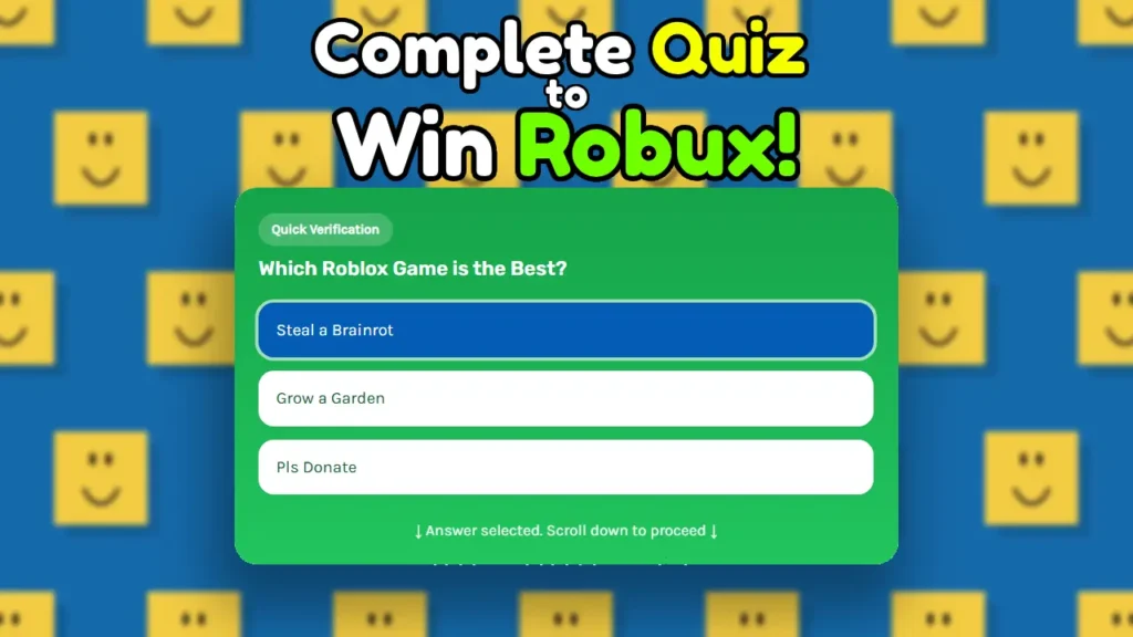 Robux Giveaway